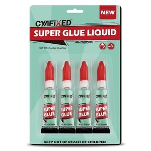 10 Pack Super Glue Liquid All Purpose Clear Adhesive Cyanoacrylate NEW